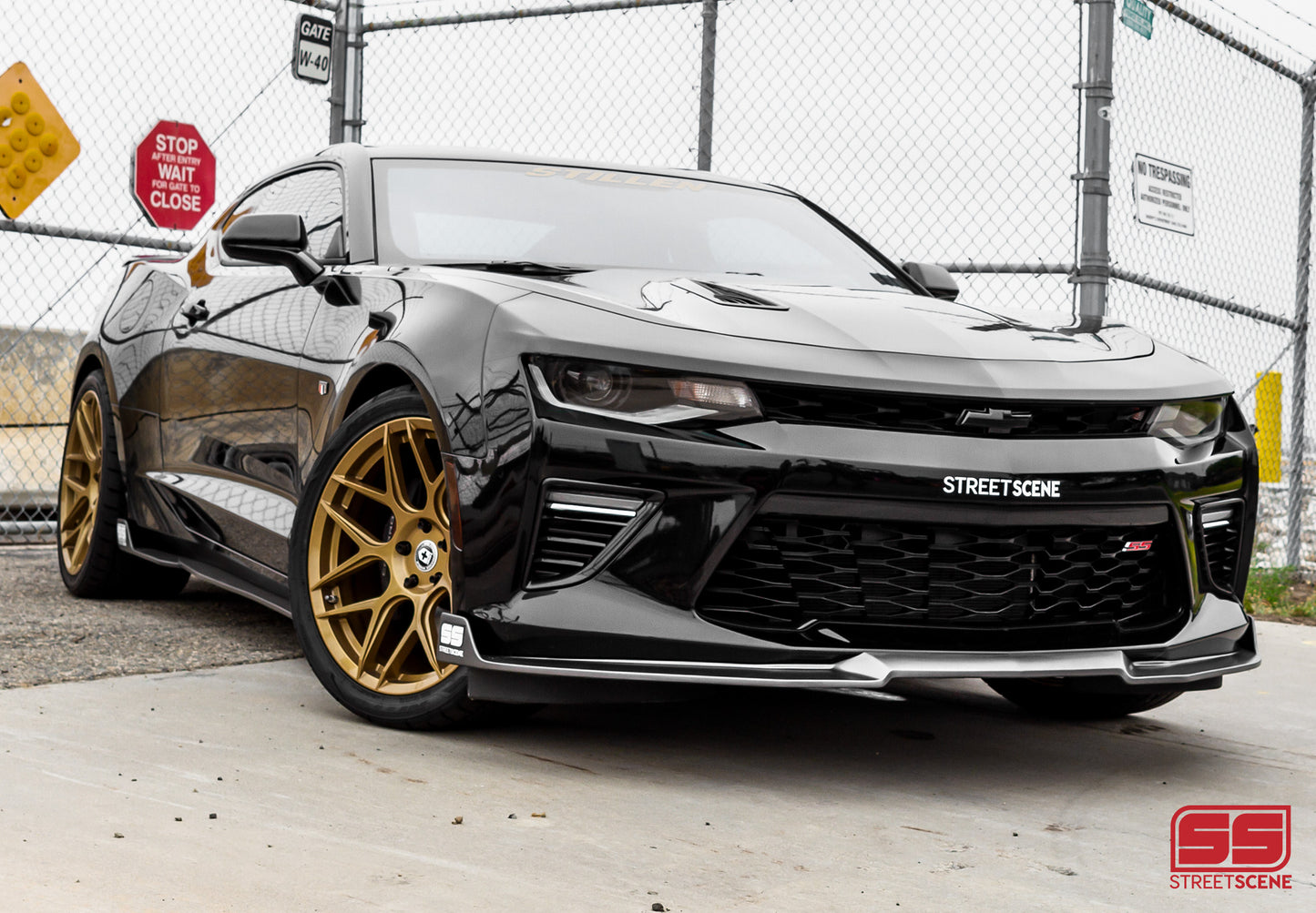 2016-2018 Chevy Camaro SS Front Splitter SKU# 950-70239B
