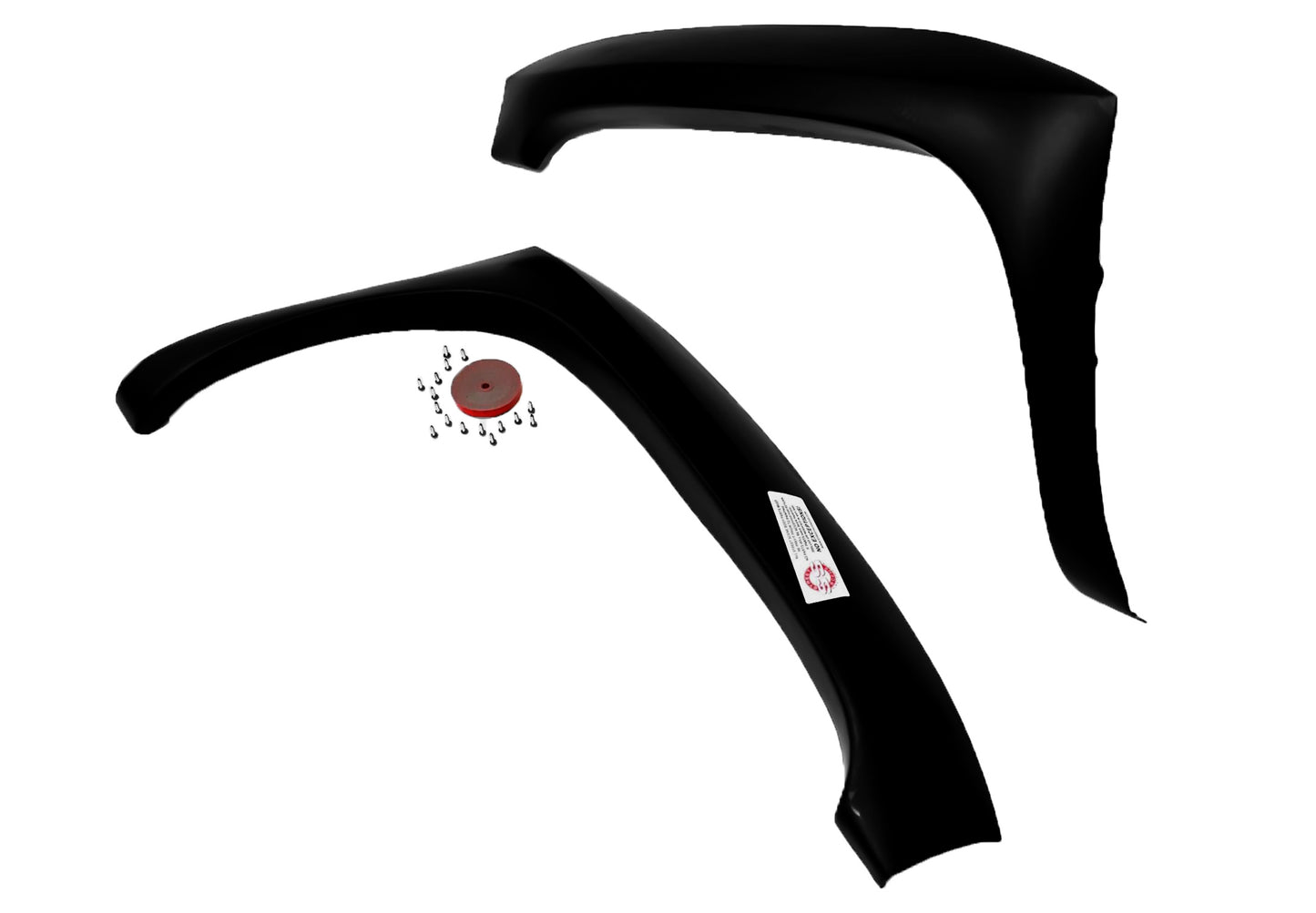 2001-2002 Chevy Silverado 3500 Sport Fender Flares - Front Round Style SKU# 950-55301