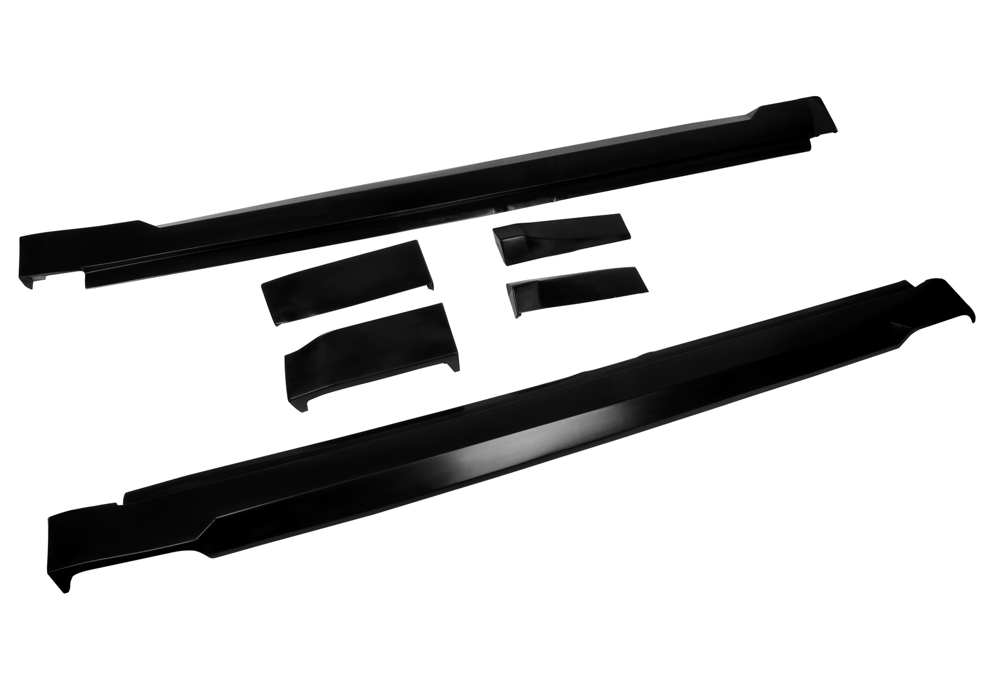 2007-2013 Chevy Silverado Crew Cab Pickup Side Skirts SKU# 950-70178