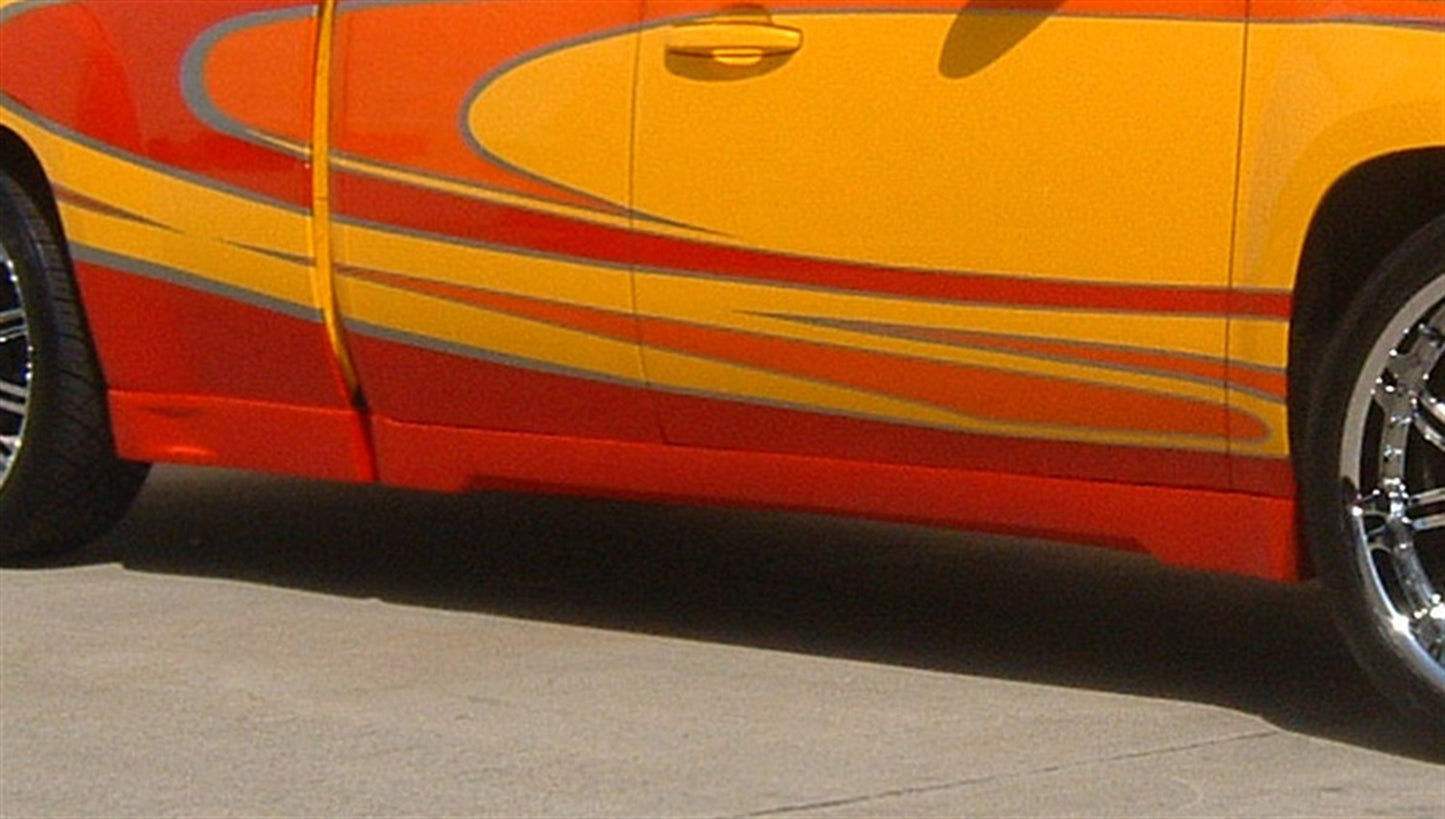 2007-2013 Chevy Silverado Extended Cab Pickup Side Skirts SKU# 950-70186