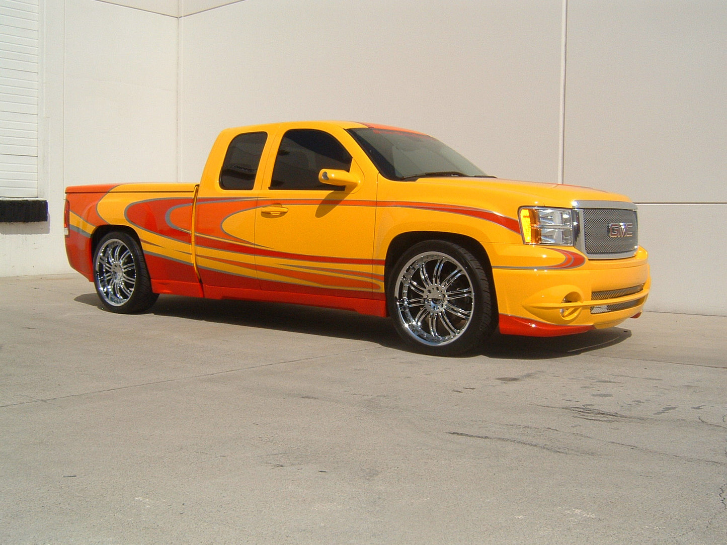 2007-2013 GMC Sierra Extended Cab Side Skirts SKU# 950-70195