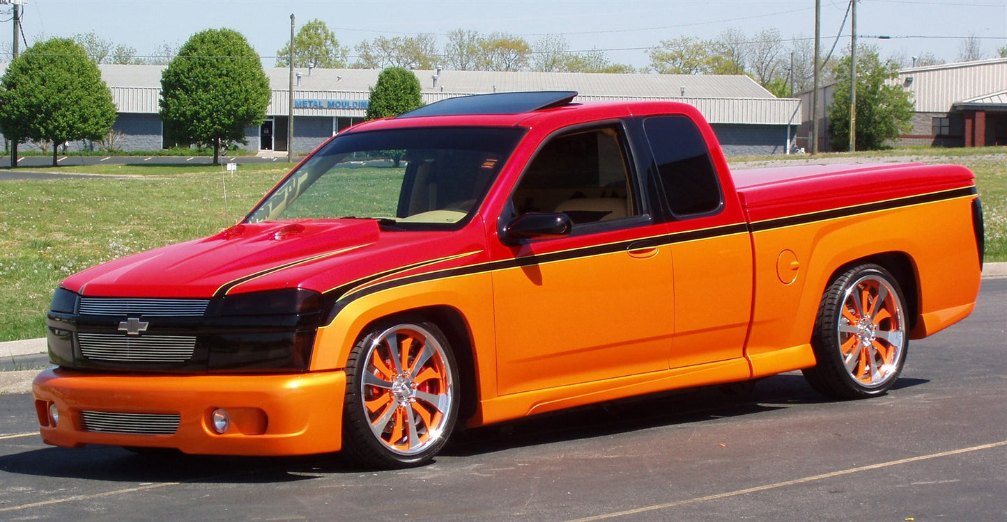 2004-2013 Chevy Colorado / GMC Canyon / Isuzu I-Series Extended Cab Short Bed Pickup Side Skirts SKU# 950-70215