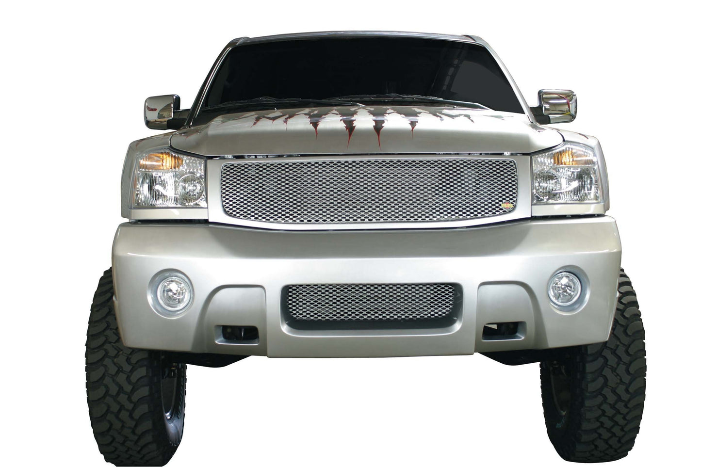 2004-2007 Nissan Armada, Titan Front Bumper Cover SKU# 950-70415