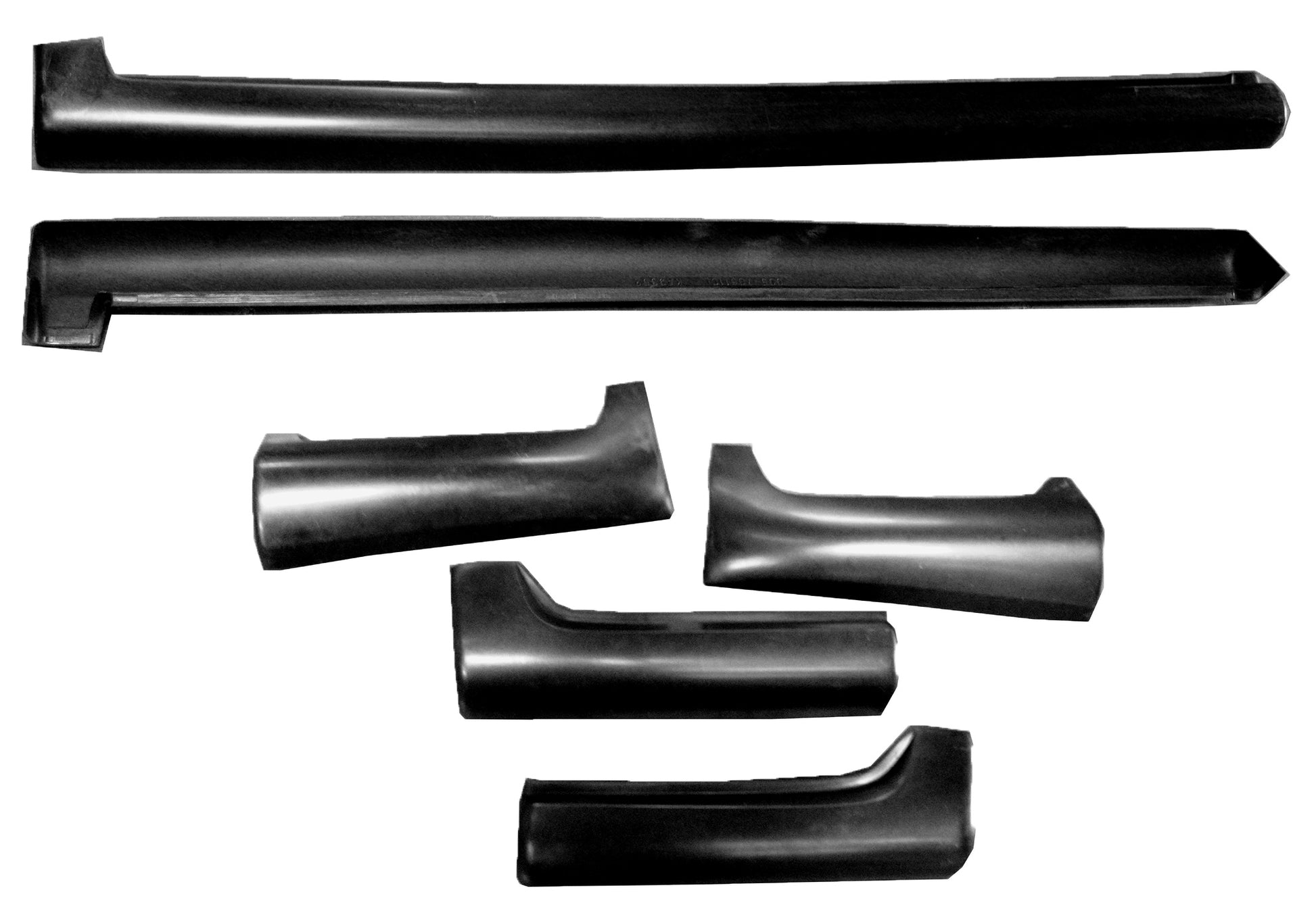 2002-2008 Dodge Ram 1500, 2500, 3500 Crew Cab Pickup 4 Door Side Skirts SKU# 950-70511