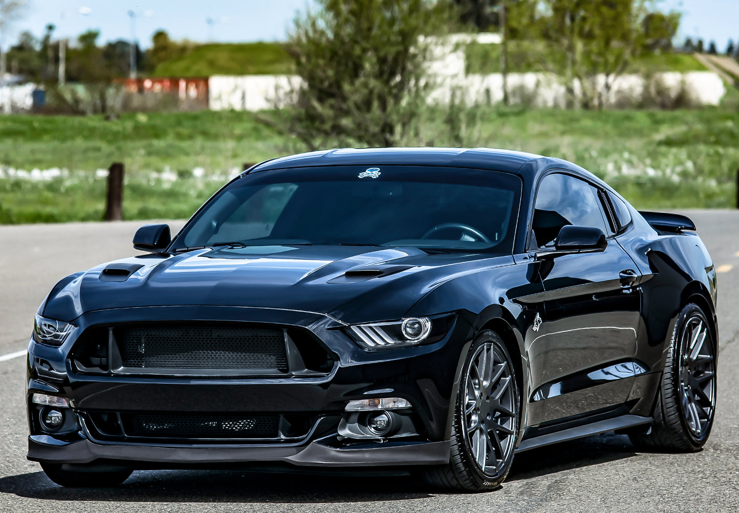 2015-2017 Ford Mustang Lip Spoiler SKU# 950-70614