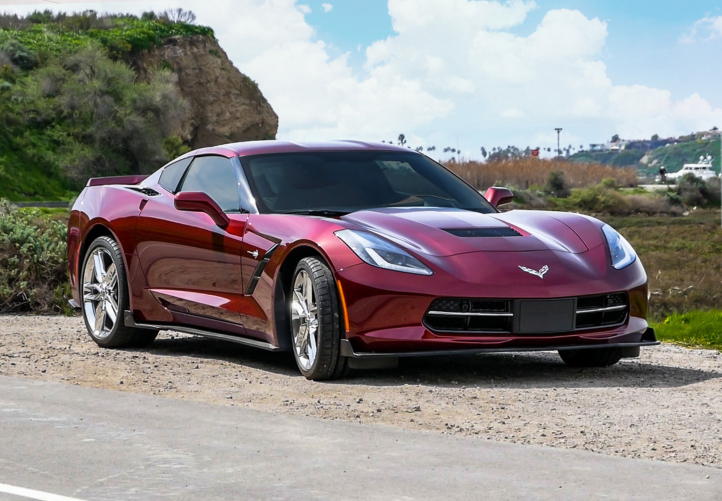 2014-2019 Chevy Corvette Front Splitter SKU# 950-70620