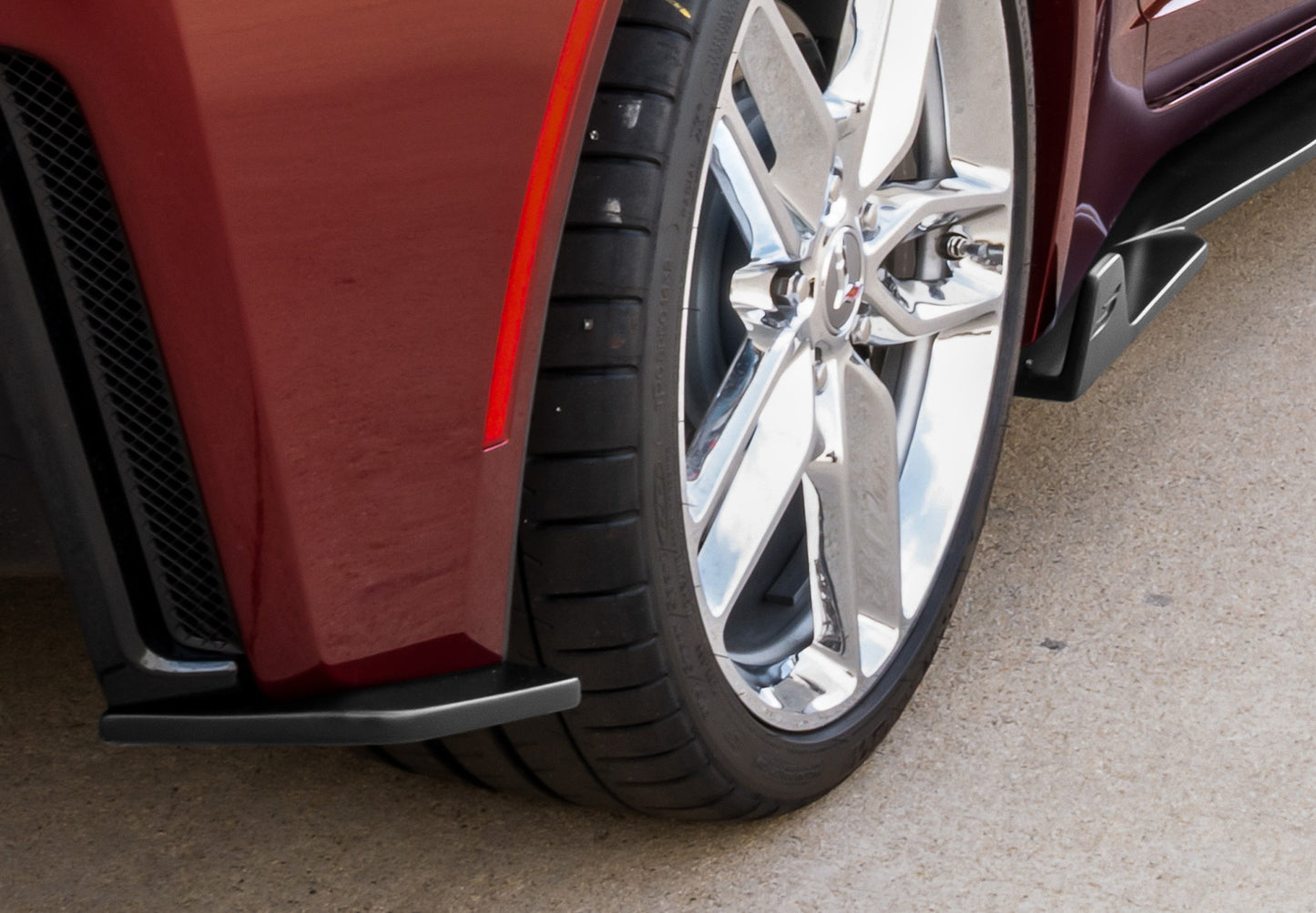 2014-2019 Chevy Corvette Side Skirt Rear Corner Set SKU# 950-70622
