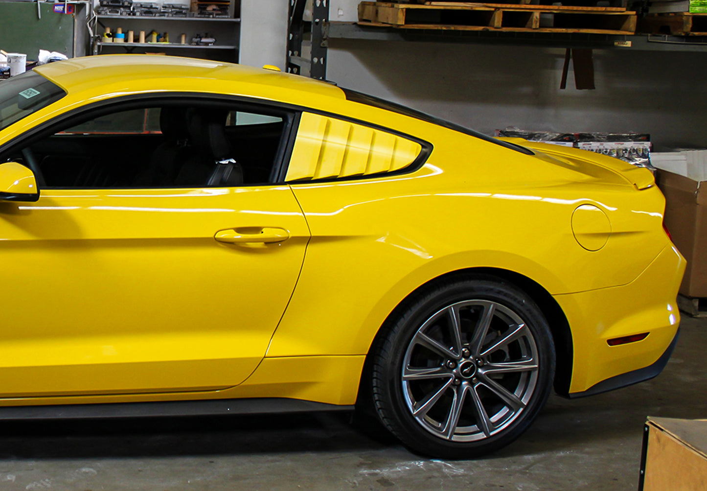2015-17 Ford Mustang Window Louvers SKU# 950-70672