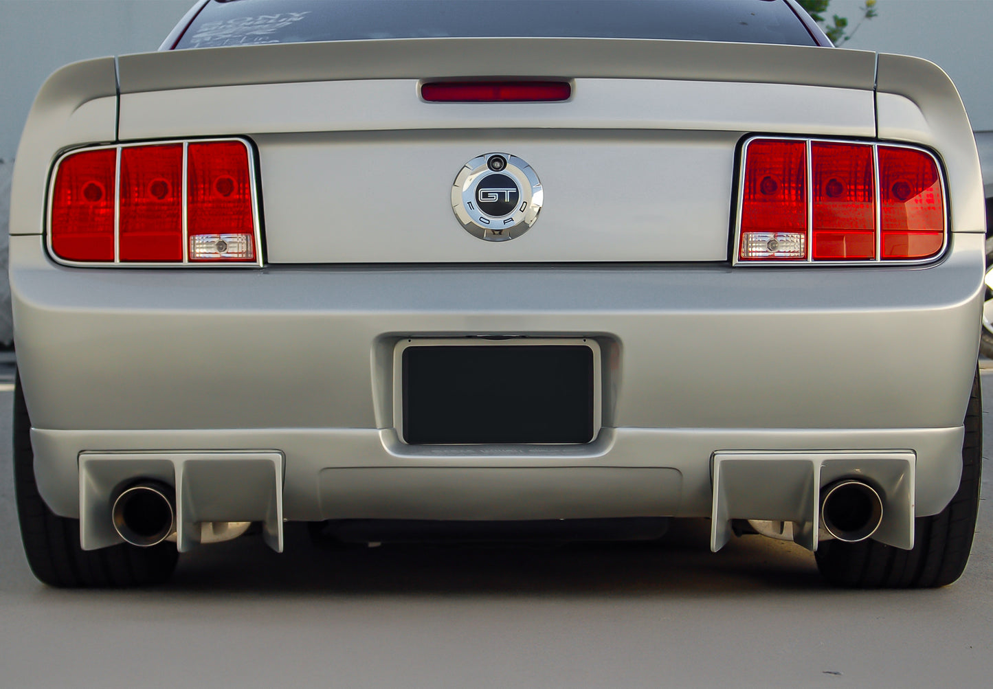 2005-2009 Ford Mustang Generation 3 Ducktail Rear Wing Spoiler (3pc) SKU# 950-70769