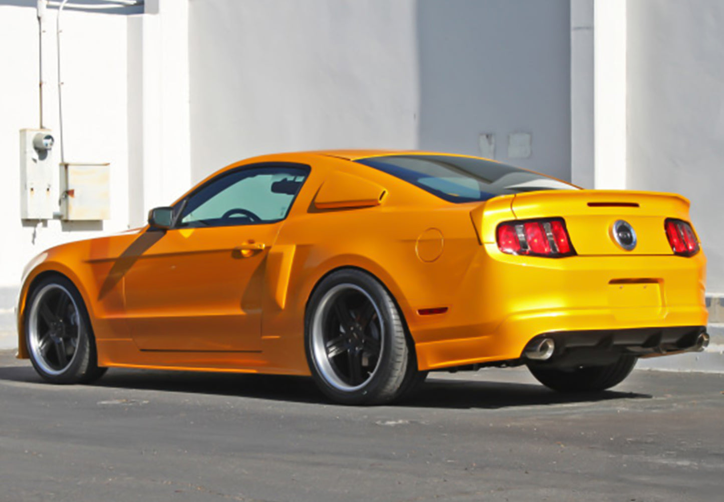 2010-2013 Ford Mustang Window Louvers SKU# 950-70773