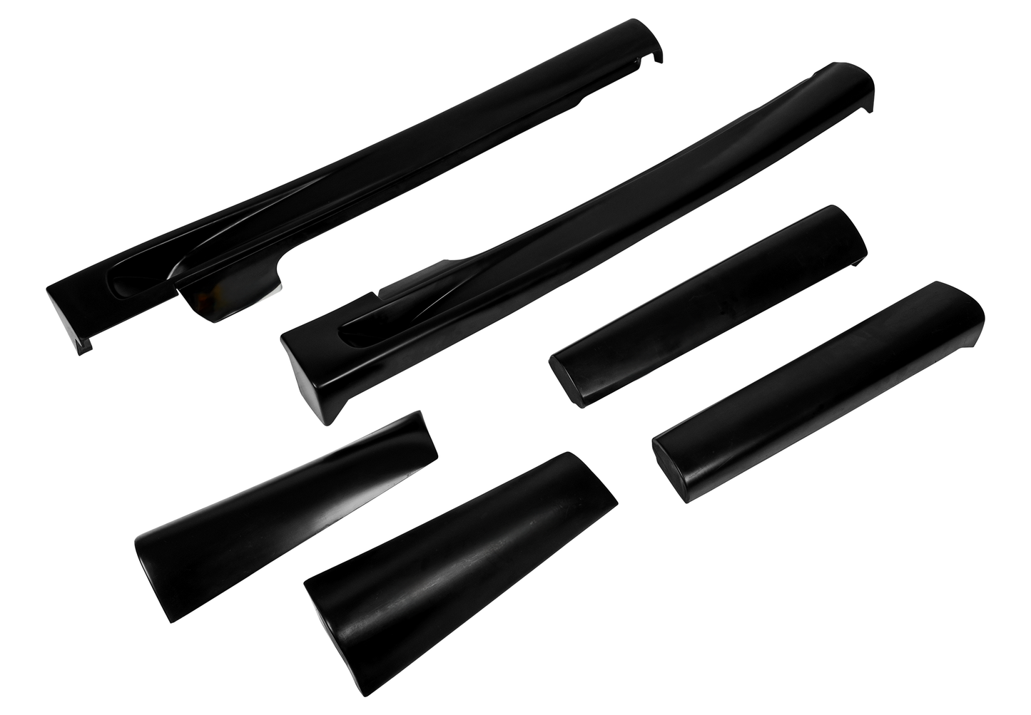 1997-2003 Ford F150 Extended Cab Styleside Pickup 6-pc Kit Short Bed Side Skirts SKU# 950-70821