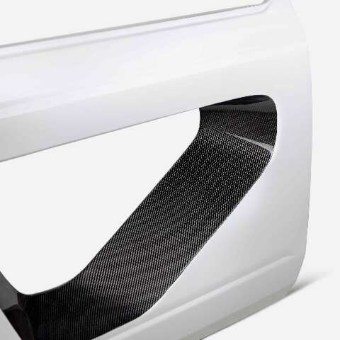 2021-2024 Ford Bronco 2DR Fiberglass Halo Doors With Carbon Fiber Inserts - Anderson Composites - AC-DD21FDBR2D-HA-PC