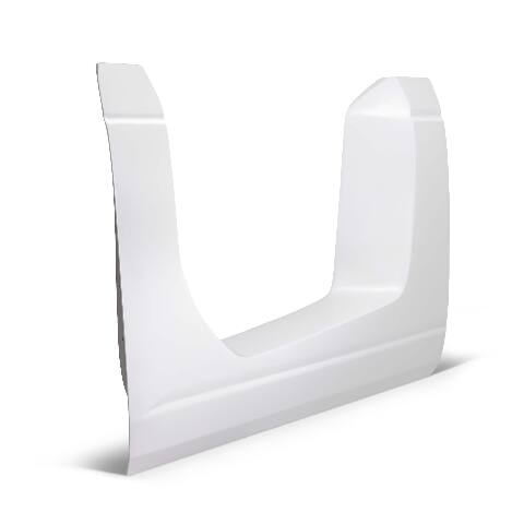 2021-2024 Ford Bronco 4DR Fiberglass Front Roadster Doors - Anderson Composites - AC-DD21FDBR4D-RD-F-GF