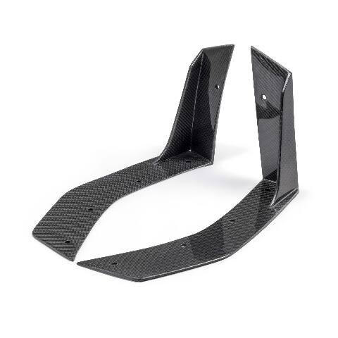 2024 Ford Mustang Type-GT5 Carbon Fiber Front Splitter Wickers - Anderson Composites - AC-FBC24FDMU-GT5