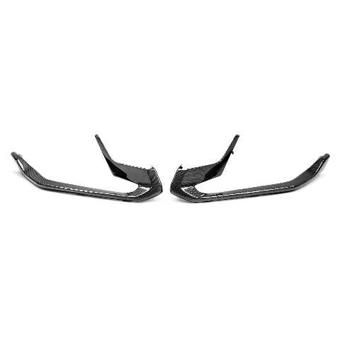 2020-2022 Ford Mustang GT500 Carbon Fiber Front Bumper Trim - Anderson Composites - AC-FBT20FDMU500