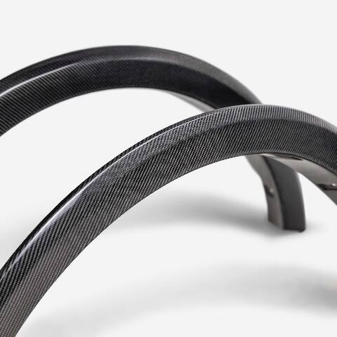 2021-2024 Ford F-150 XL Type-AO Carbon Fiber Front Fender Flares - Anderson Composites - AC-FLR21FDF150-F-AO