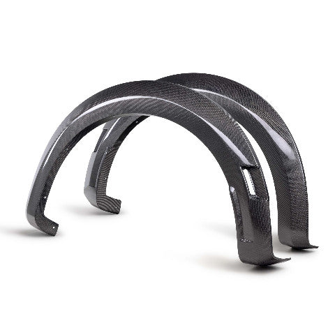 2021-2024 Ford F-150 Raptor Carbon Fiber Rear Fender Flares - Anderson Composites - AC-FLR21FDRA-R
