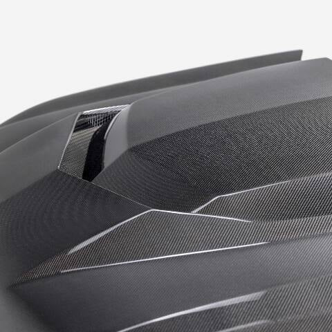 2020-2024 Chevrolet Silverado 1500 Type AZ Carbon Fiber Hood - Anderson Composites - AC-HD20CHSV-AZ