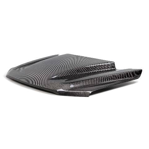 2021-2024 Ford F-150 XL Type-CJ Carbon Fiber Hood - Anderson Composites - AC-HD21FDF150-CJ