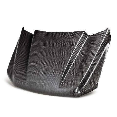 2021-2024 Ford F-150 XL Type-CJ Carbon Fiber Hood - Anderson Composites - AC-HD21FDF150-CJ
