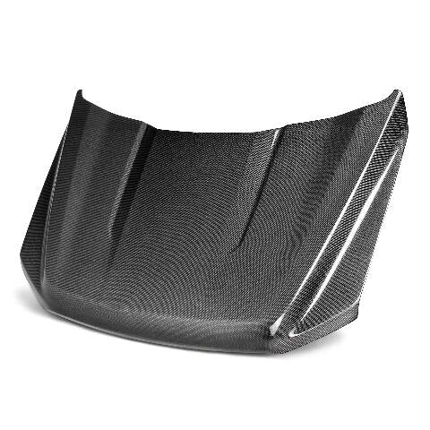 2021-2024 Ford F-150 XL Type-OE Carbon Fiber Hood - Anderson Composites - AC-HD21FDF150-OE
