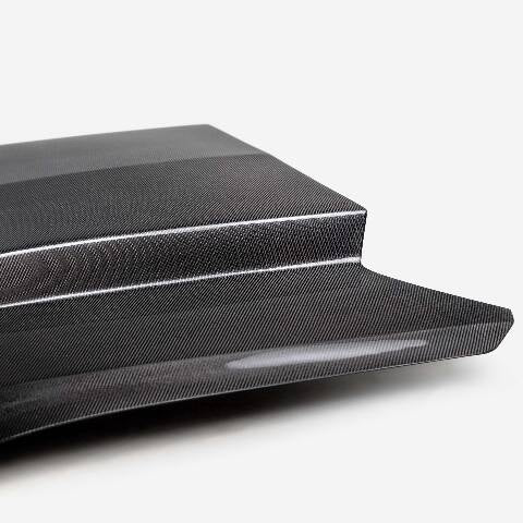 2024 Ford Mustang Type-CJ Double-Sided Carbon Fiber Cowl Hood - Anderson Composites - AC-HD24FDMU-CJ-DS
