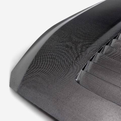 2024 Ford Mustang Type-GT5 Double Sided Carbon Fiber Hood - Anderson Composites - AC-HD24FDMU-GT5-DS