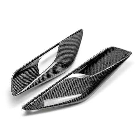 2014-2019 Chevrolet Corvette Z06/ZR1 (C7) Carbon Fiber Quarter Panel Intake Vents - Anderson Composites - AC-RBI14CHC7-Z6