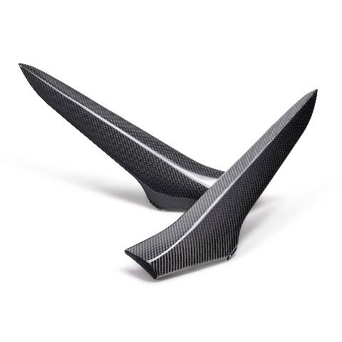 2023-2024 Chevrolet Corvette Z06 (C8) Carbon Fiber Side Scoop Trim - Anderson Composites - AC-SC23CHC8Z6