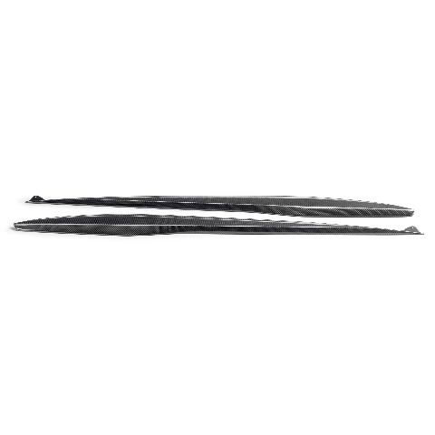 2023-2024 Chevrolet Corvette Z06 (C8) Carbon Fiber Rocker Panel Splitter - Anderson Composites - AC-SS23CHC8Z6