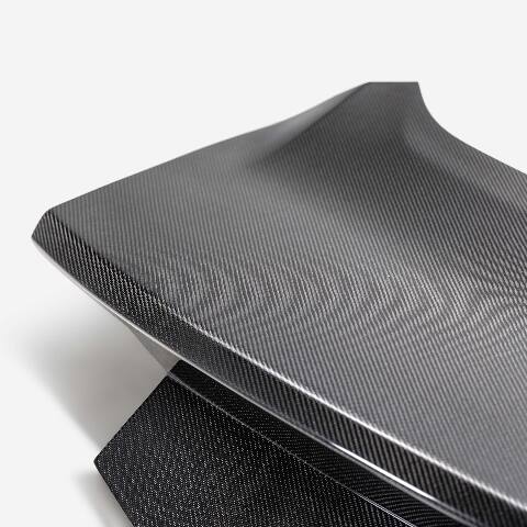 2024 Ford Mustang Type-AO Double Sided Carbon Fiber 1-Piece Decklid - Anderson Composites - AC-TL24FDMU-AO-DS