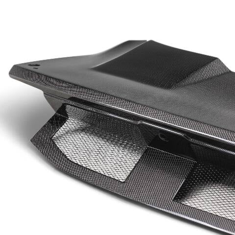 2024 Ford Mustang Type-GTD Double Sided Carbon Fiber Decklid - Anderson Composites - AC-TL24FDMU-GTD-DS