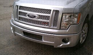 FORD F150 09-13 BUMPER COVER WITH FACTORY ROUND LIGHTS URETHANE ...