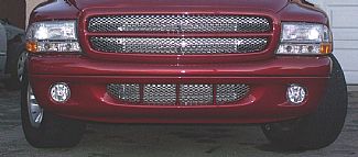 DODGE DAKOTA 97-04/DUR 97-03 O.E. VALANCE GRILLE CHROME