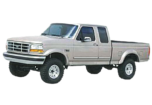 1992-1996 Ford Bronco, F150 Styleside Sport Fender Flares - Round Style w/ Edge SKU# 950-58400