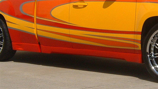 2007-2013 Chevy Silverado Extended Cab Pickup Side Skirts SKU# 950-70186