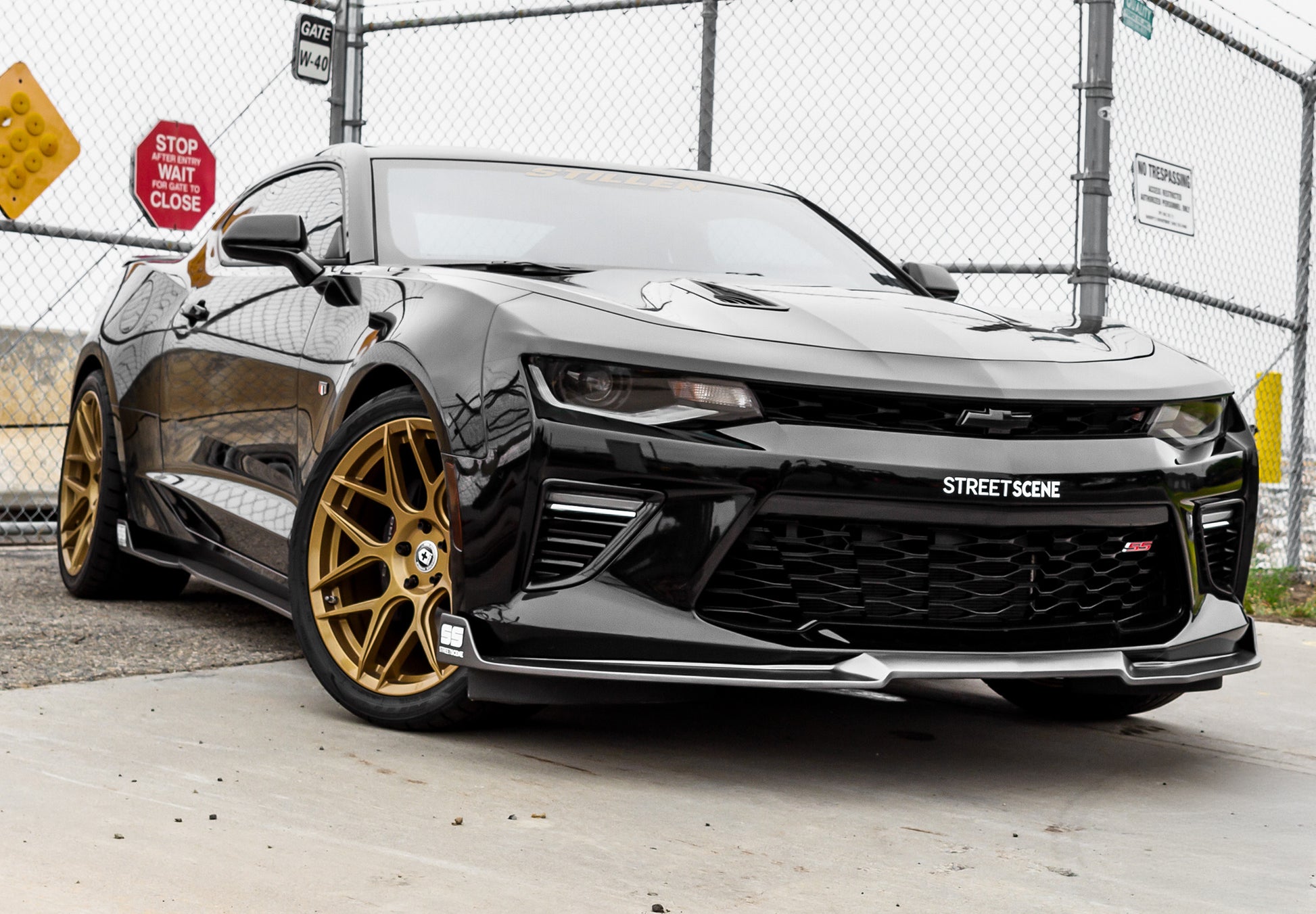 2016-2018 Chevrolet Camaro SS Front Splitter SKU# 950-70239