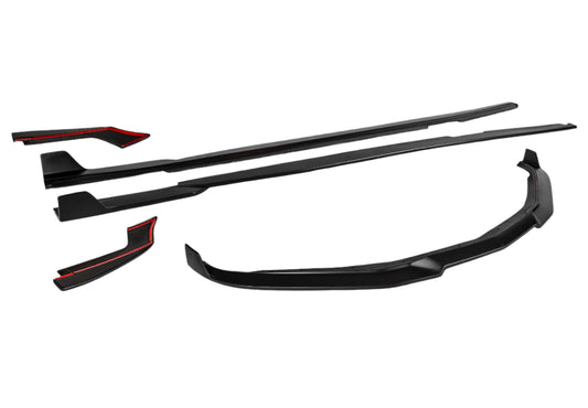 2016-2018 Chevy 6th Gen Camaro Body Kit - [SS] (5 Pc Kit) Matte Black - SKU# 950-70248B