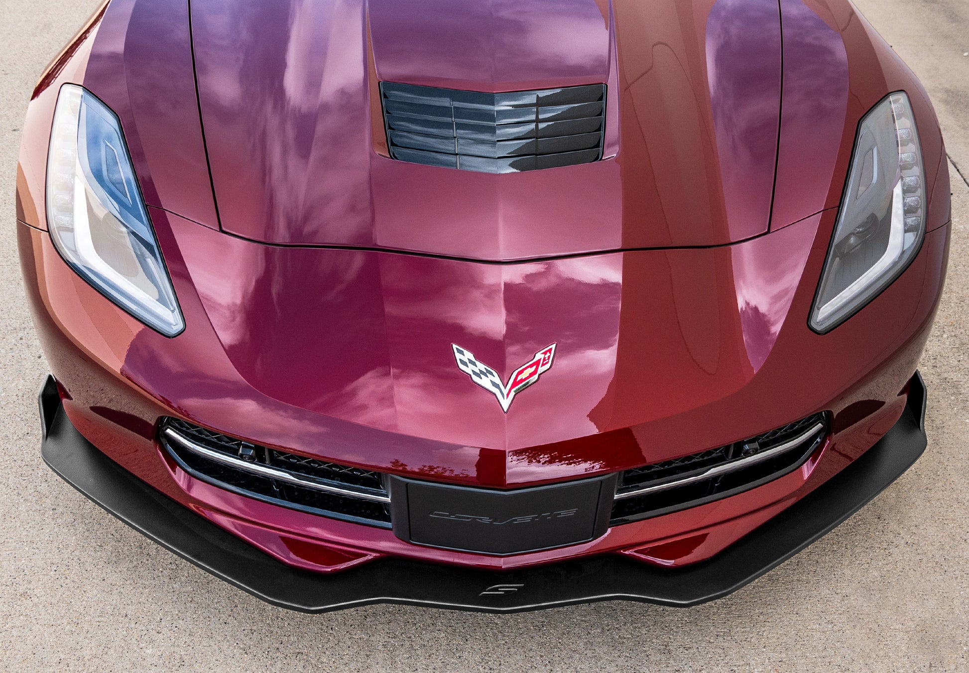2014-2019 Chevy Corvette Front Splitter SKU# 950-70620