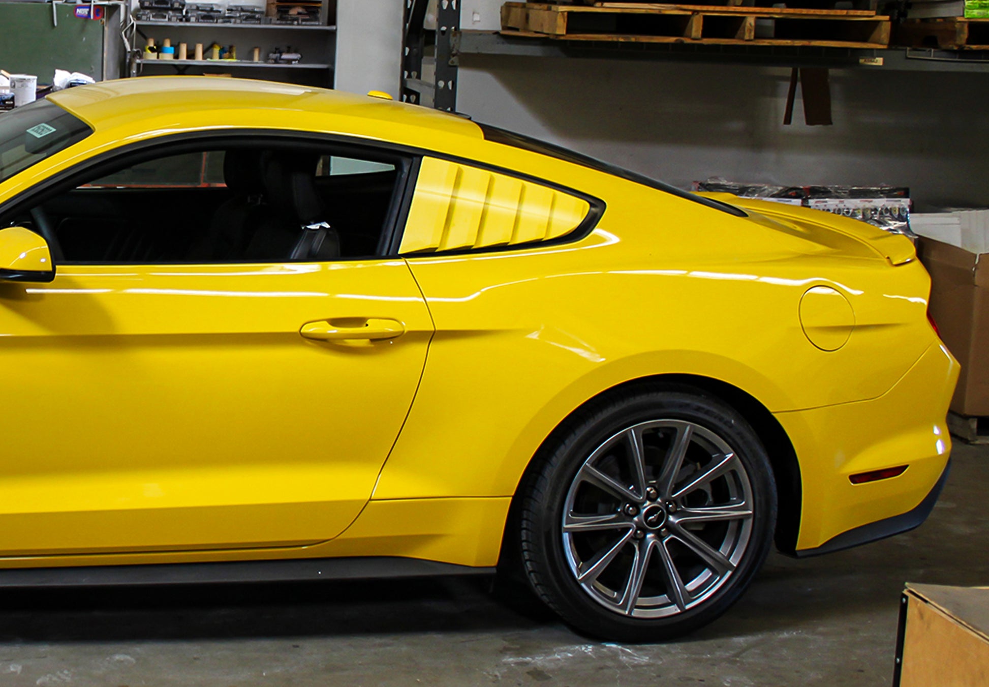 2015-17 Ford Mustang Window Louvers SKU# 950-70672