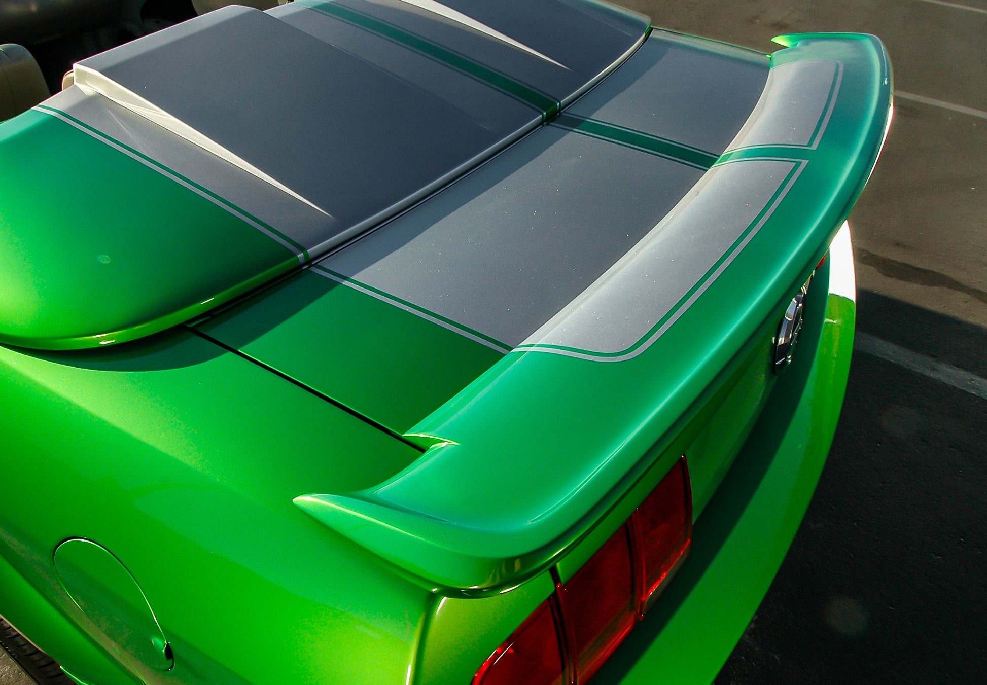 2005-2009 Ford Mustang Generation 2 Rear Wing Spoiler SKU# 950-70739