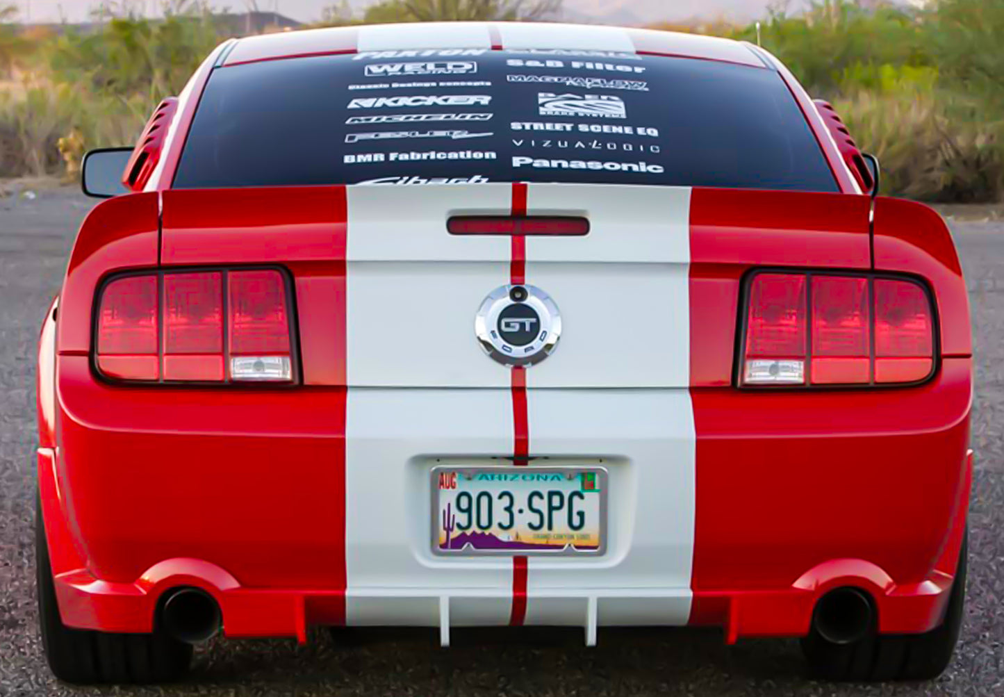 2005-2009 Ford Mustang Generation 1 Rear Wing Spoiler SKU# 950-70745