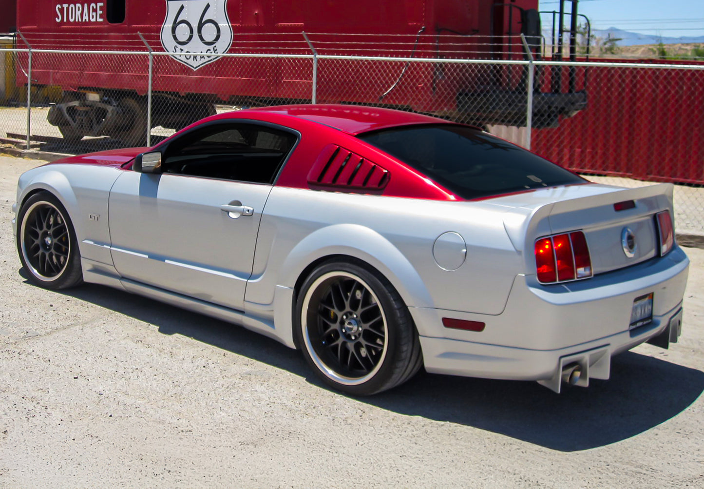 2005-2009 Ford Mustang Generation 3 Side Skirt SKU# 950-70768