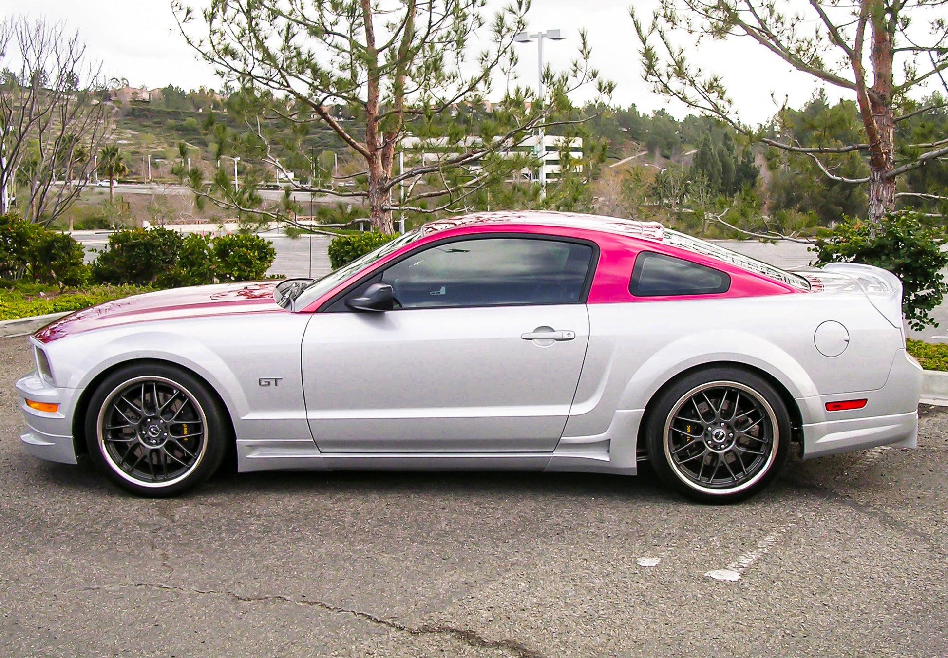 2005-2009 Ford Mustang Generation 3 Side Skirt SKU# 950-70768
