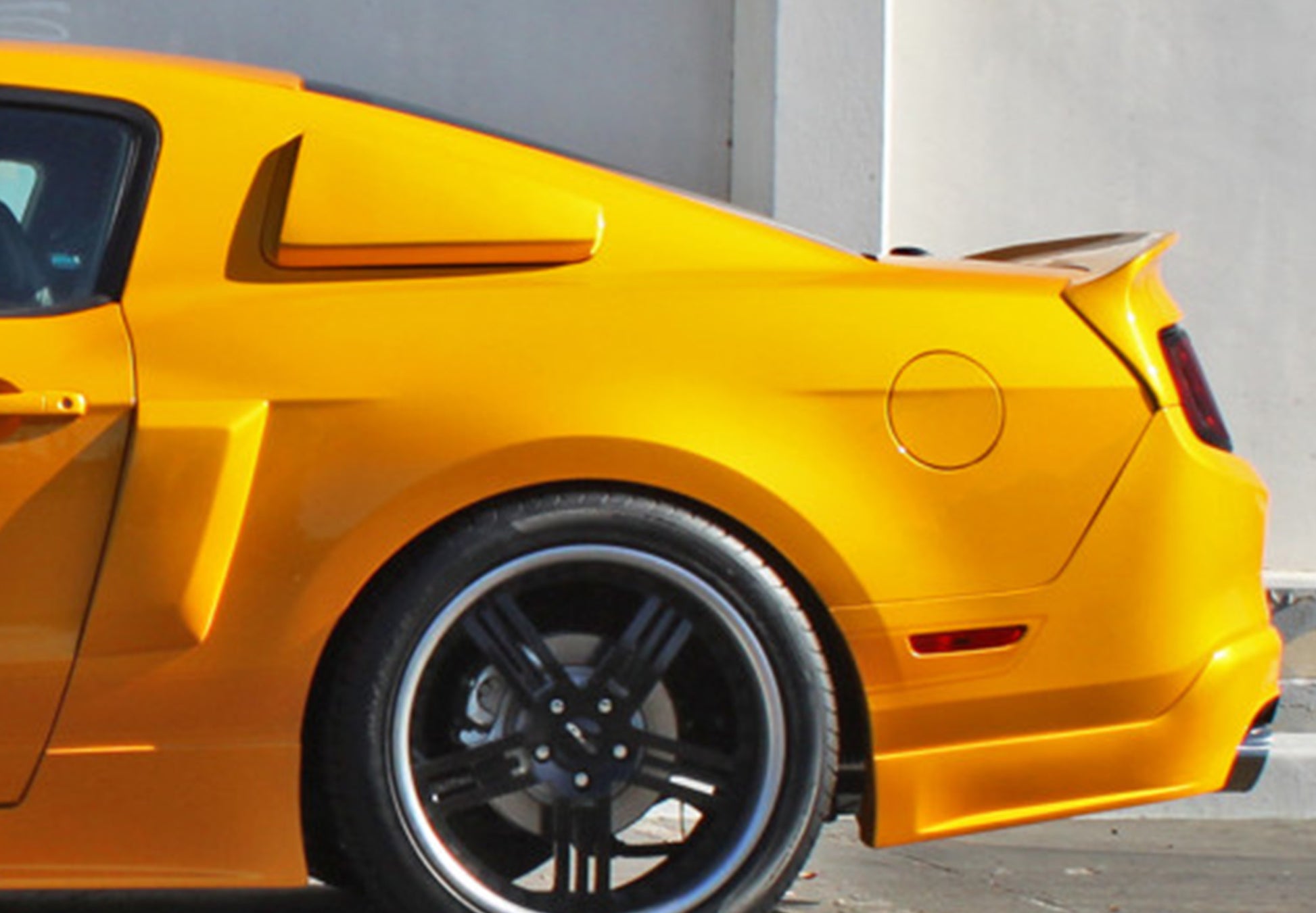 2010-2013 Ford Mustang Window Louvers SKU# 950-70773