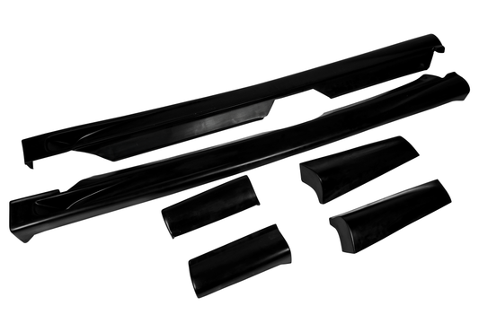 2001-2003 Ford F150 Crew Cab Styleside Pickup 6-pc Kit Side Skirts SKU# 950-70813
