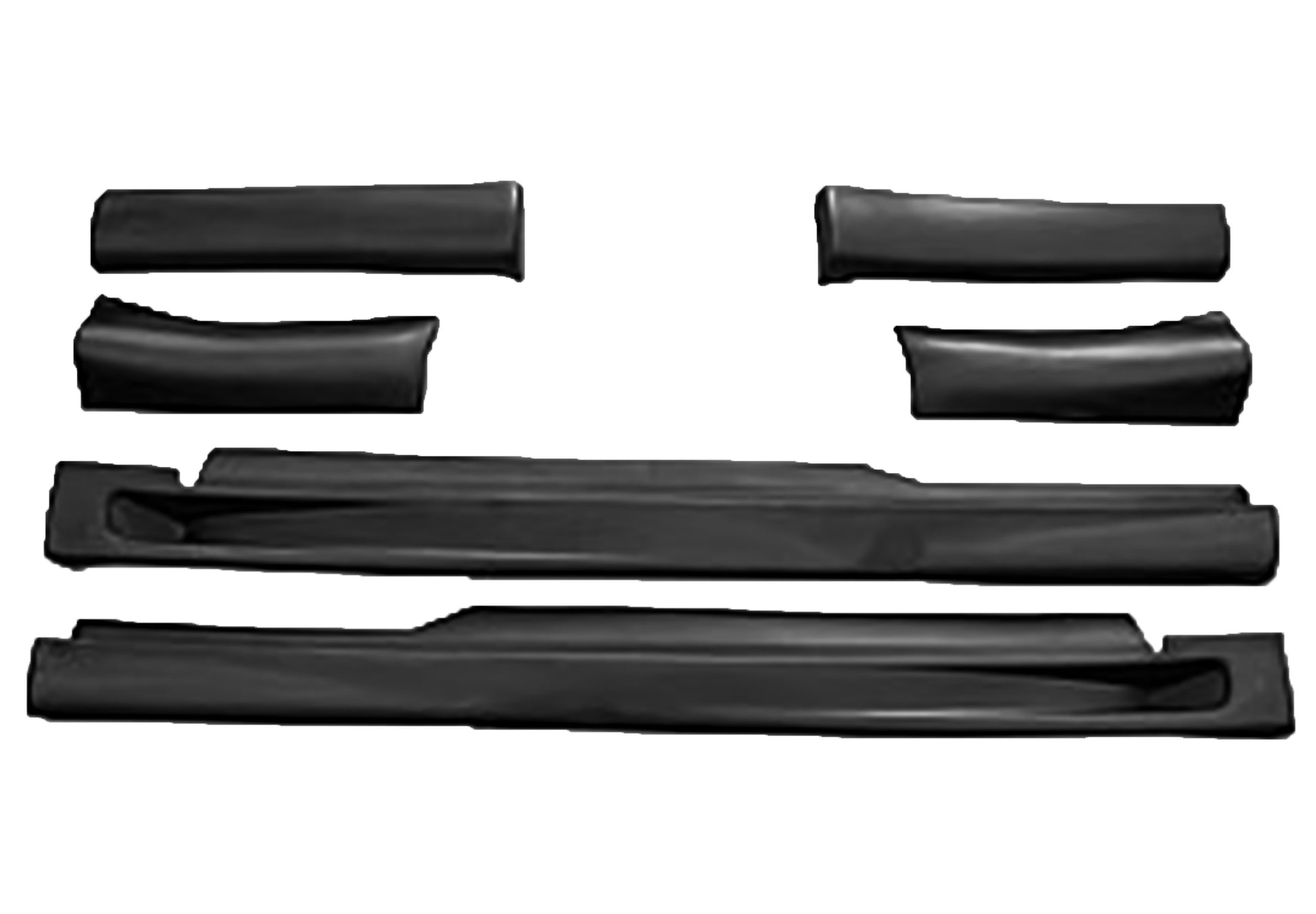 1999-2003 Ford F150 Extended Cab Flareside Pickup Side Skirts SKU# 950-70824