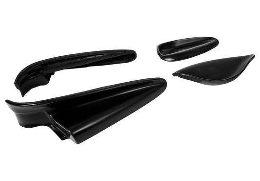 1997-2003 Ford F-150 Flareside Pickup Smooth Bed Caps / Steps / Vent Caps / Rear Wings SKU# 950-70862