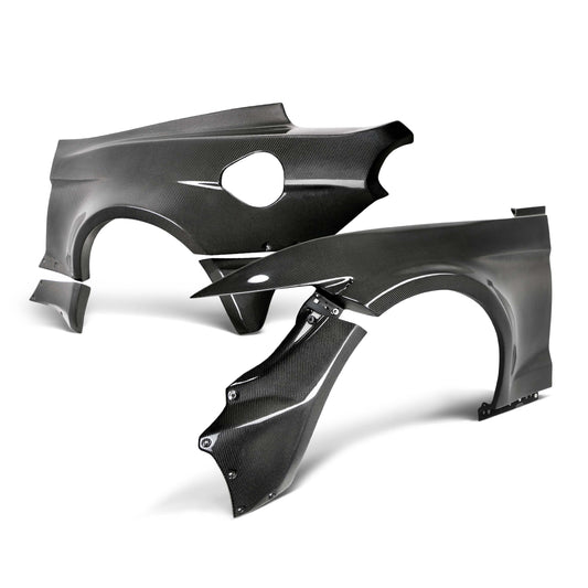 2015-2017 Ford Mustang Type-JTP JTP Fender Flares (10-PCE SET) - Anderson Composites - AC-15MUWBC