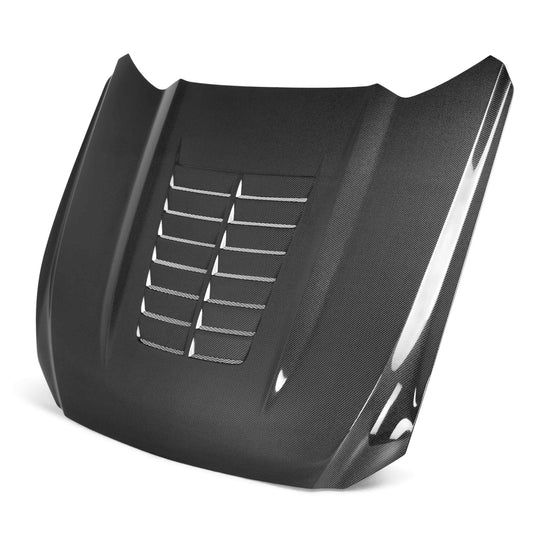 2015-2017 Ford Mustang Type-GT5 Double Sided Hood - Anderson Composites - AC-HD15FDMU-GT5-DS